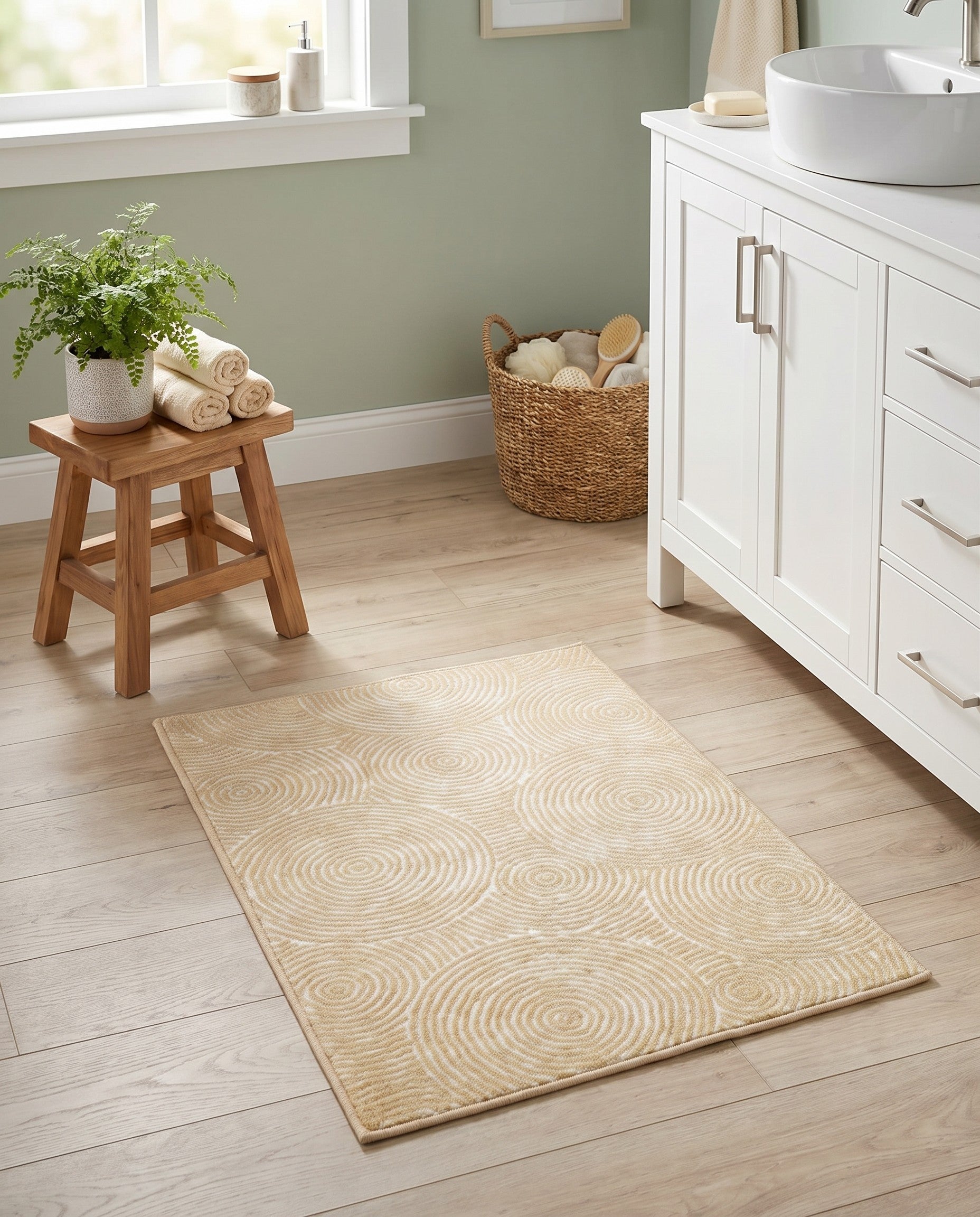 2' 2 x 2' 7 Nain Rug