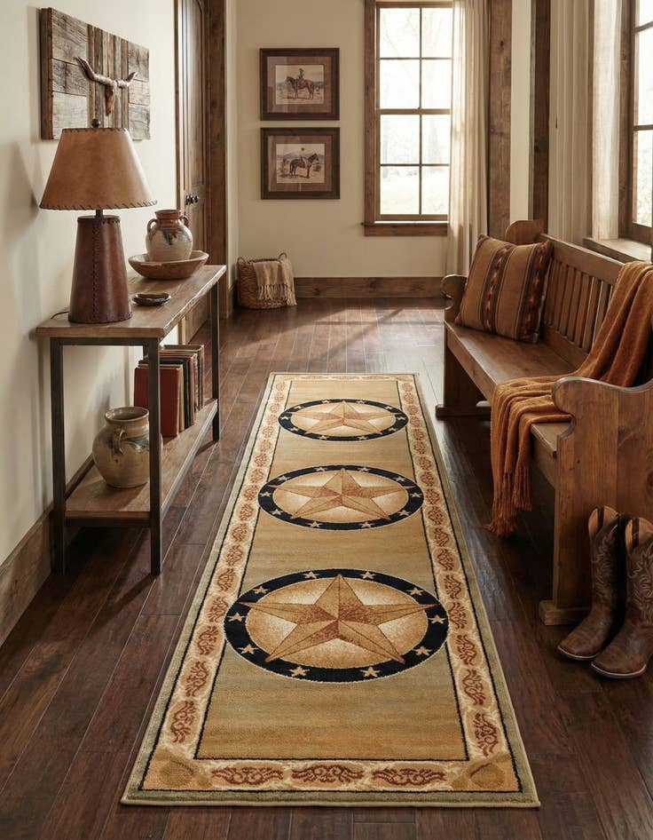 Detail image of 2' 7 x 12' Pioneer Runner Rug