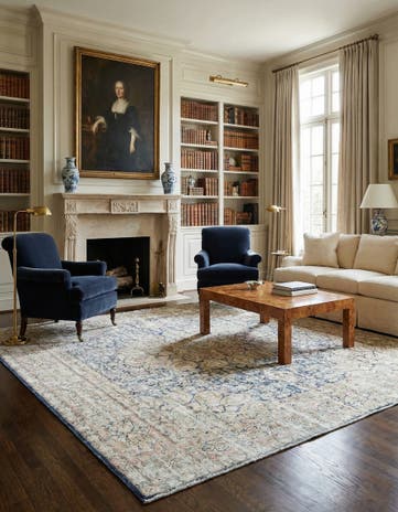 9' 8 x 12' 6 Vintage Royal Wool Rug