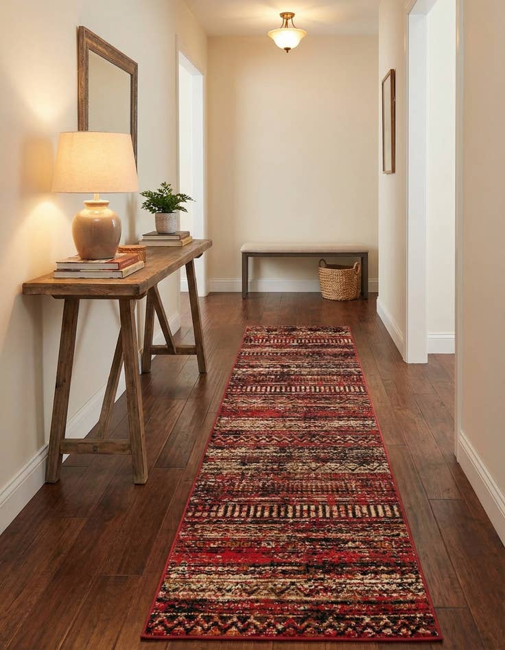 Detail image of  2' 2 x 12' Saturn Runner Rug