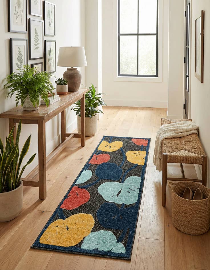 Detail image of 2' x 6' Easy-Clean Belize Indoor / Outdoor Runner Rug