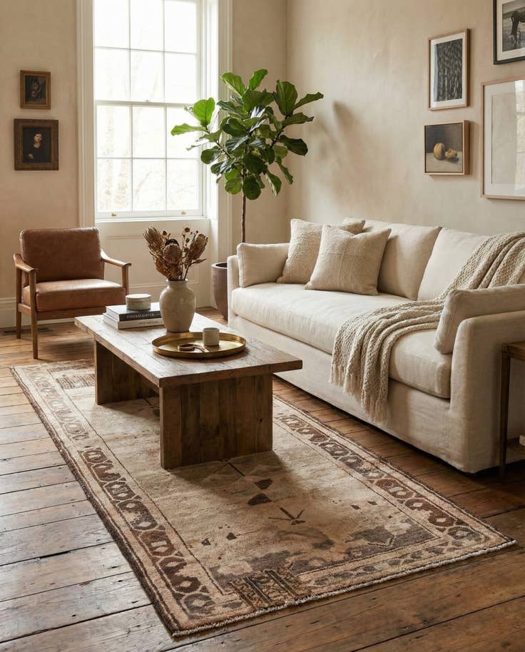 Detail image of 3' 6 x 9' 9 Hand Knotted Ultra Vintage Persian Wool Runner Rug