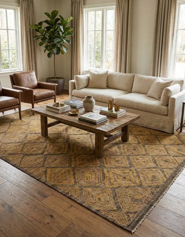 9' 2 x 12' Hand Knotted Darya Wool Rug
