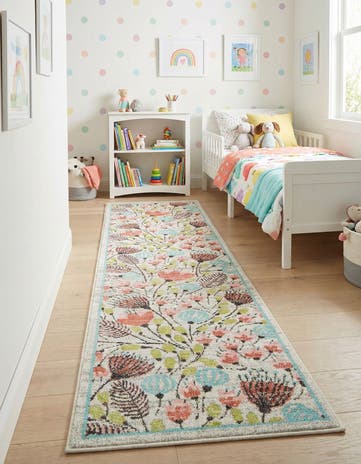 2' 7 x 10' Whimsy Kids Runner Rug