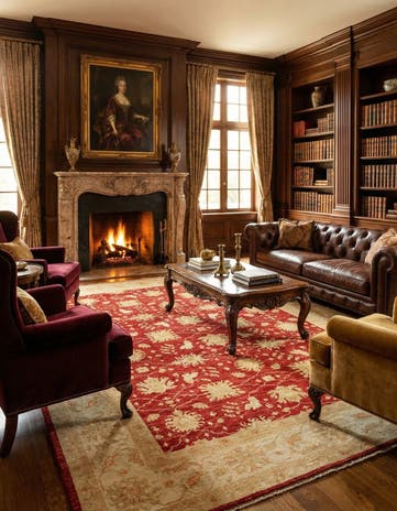 8' 10 x 12' 5 Kaizar Wool Rug