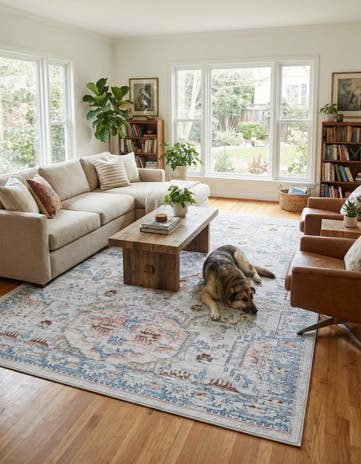 10' x 14' Kamala Washable Rug