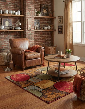 4' x 6' Cafe Rug