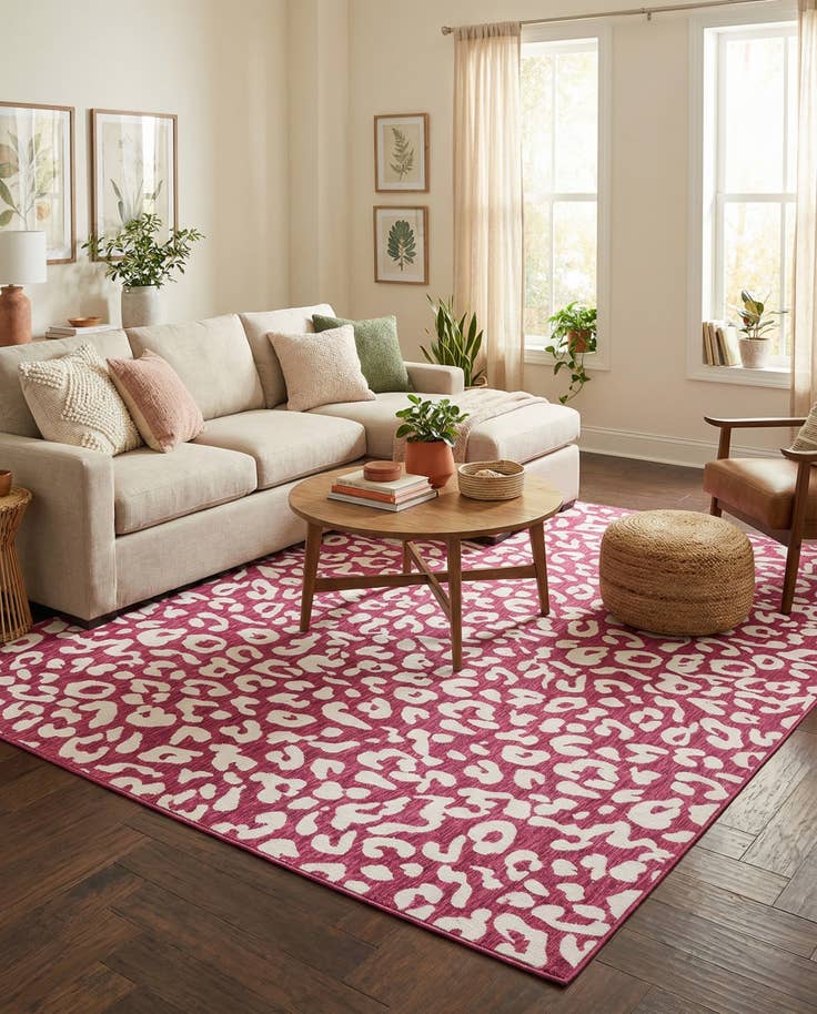 Detail image of 9' x 12' Easy-Clean Safari Indoor / Outdoor Rug