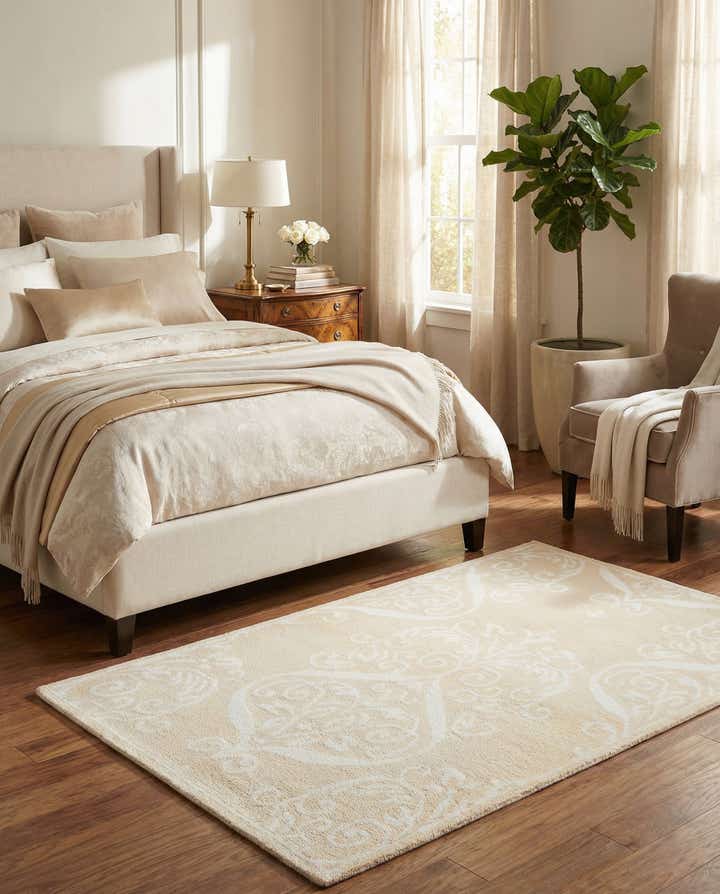 2' 11 x 4' 10 Hand Knotted Darya Wool Rug