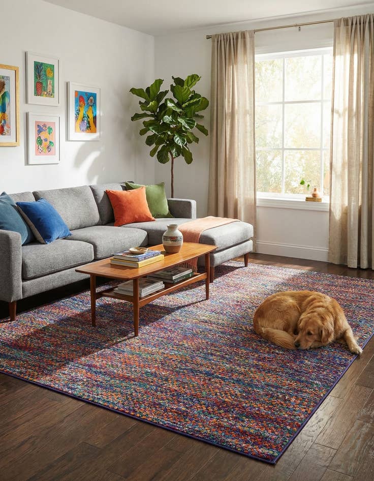 Detail image of 7' 10 x 10' Calypso Rug