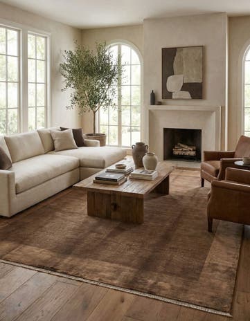 9' 7 x 13' Hand Knotted Darya Wool Rug
