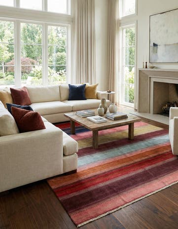 8' 7 x 10' 11 Pakistani Modern Wool Rug