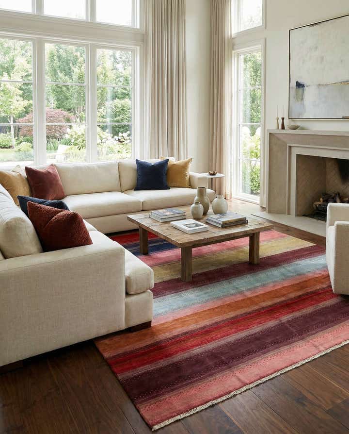 8' 7 x 10' 11 Pakistani Modern Wool Rug