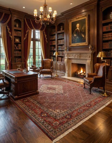 8' 9 x 12' 1 Tabriz Wool Rug