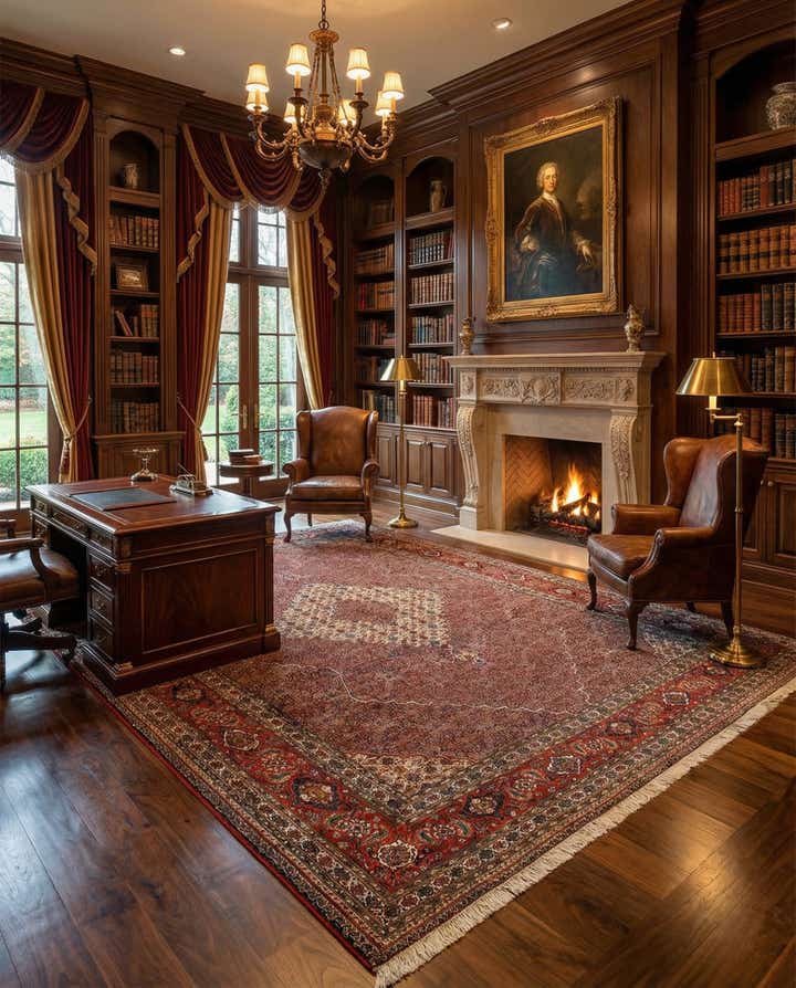 8' 9 x 12' 1 Tabriz Wool Rug