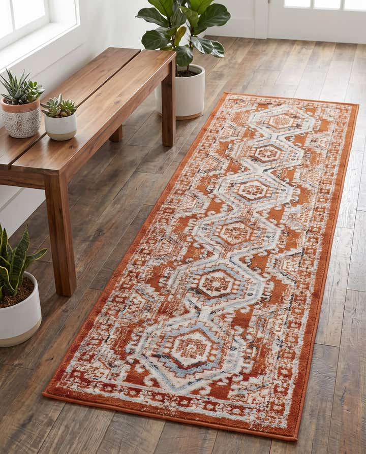 60cm x 185cm Charlotte Läufer Teppich