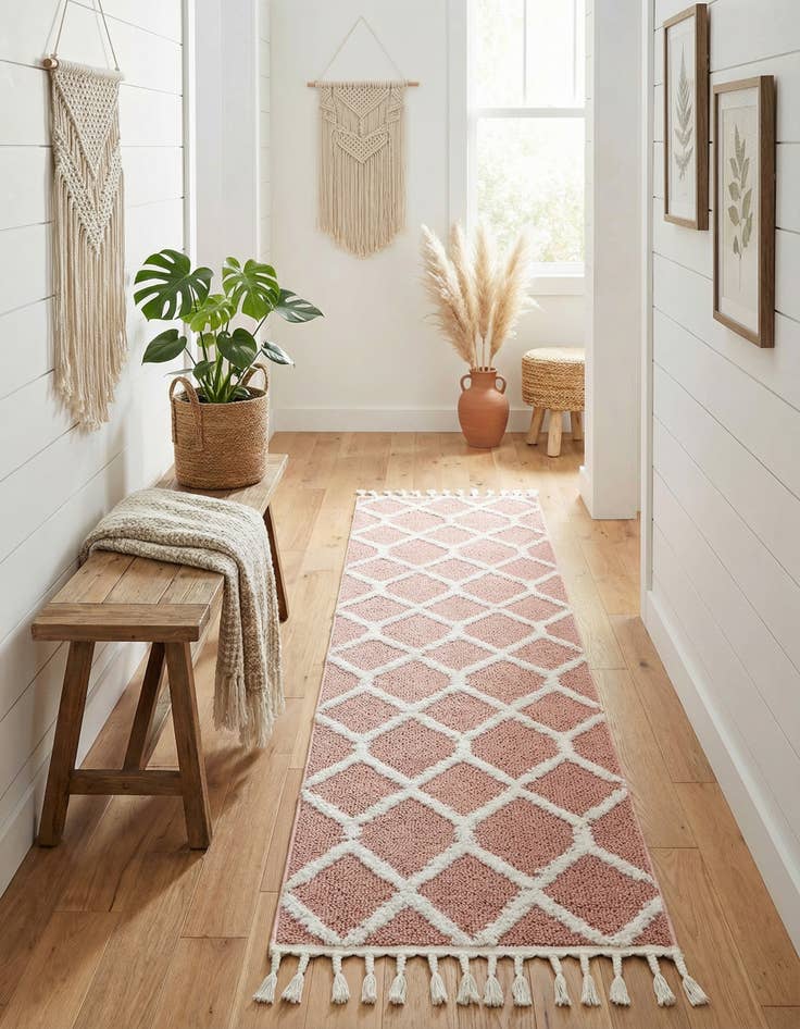 Detail image of  2' x 8' Boho Runner Rug