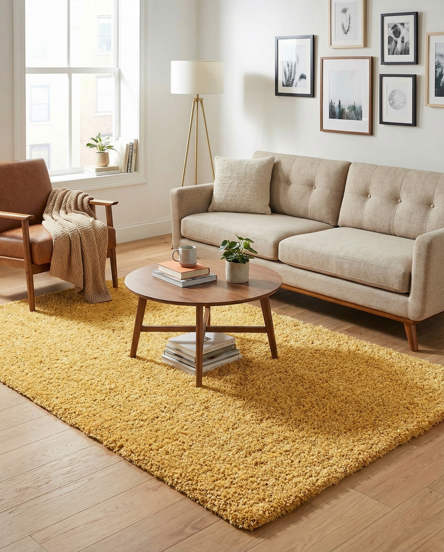  5' x 8' Zermatt Shag Rug