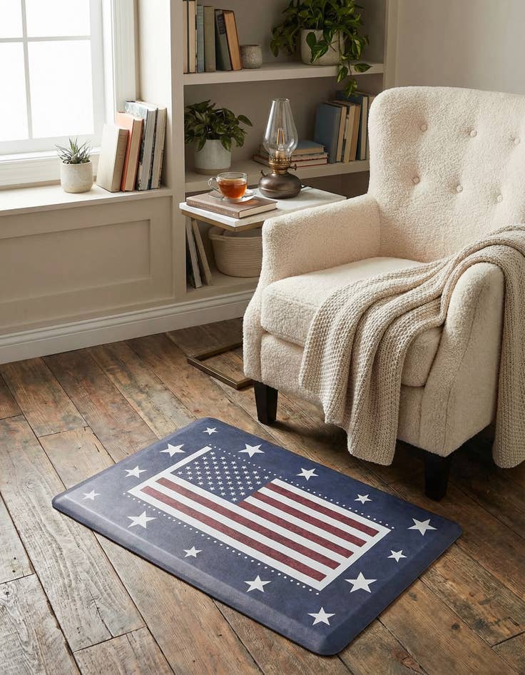 Detail image of 2' x 3' American Holiday Anti-Fatigue Comfort Mat