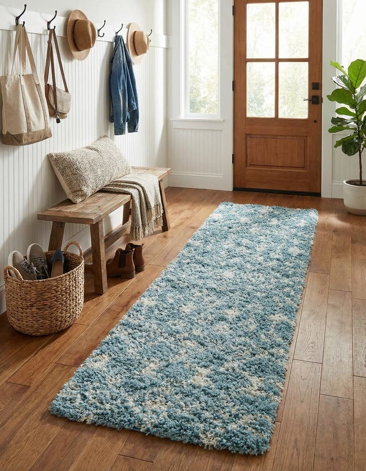 2' x 8' Moroccan Trellis Shag R...