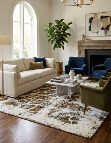 9' 4 x 11' Hand Knotted Ultra Vintage Persian Wool Rug