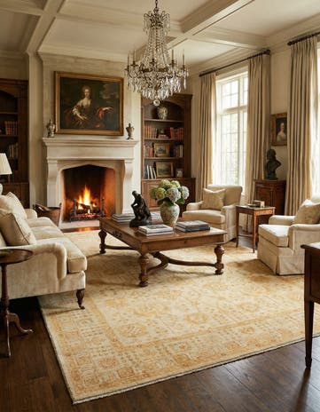 8' 4 x 11' 5 Kaizar Wool Rug
