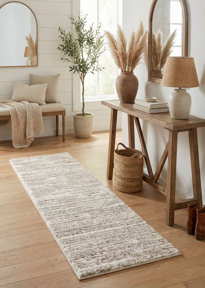 2' x 6' Sepia Runner Rug