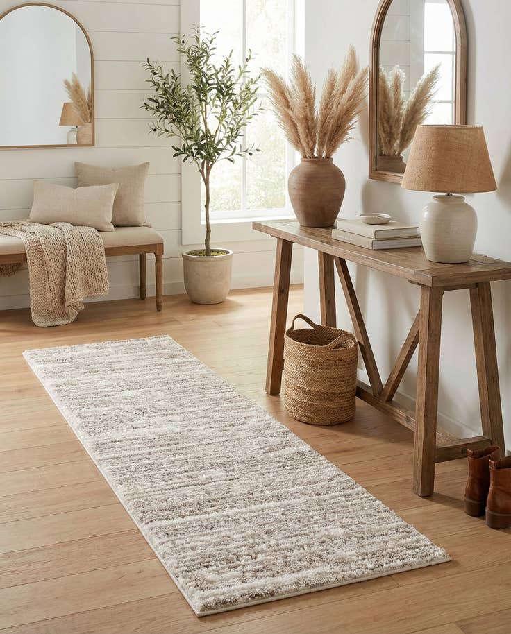 Detail image of 2' x 6' Sepia Runner Rug