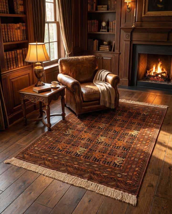 115cm x 170cm Afghan Teppich