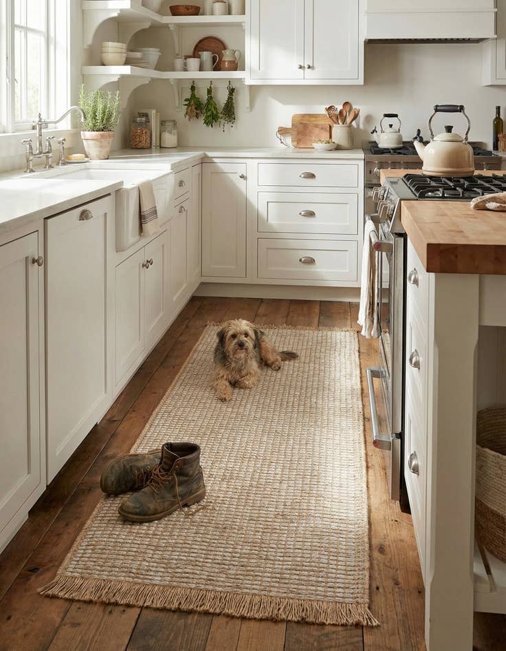 Detail image of 2' x 4' 1 Cottage Farm Runner Rug