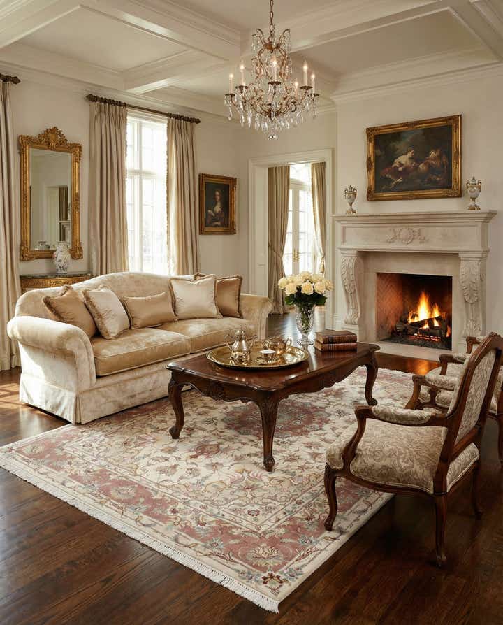 5' x 6' 6 Tabriz Rug