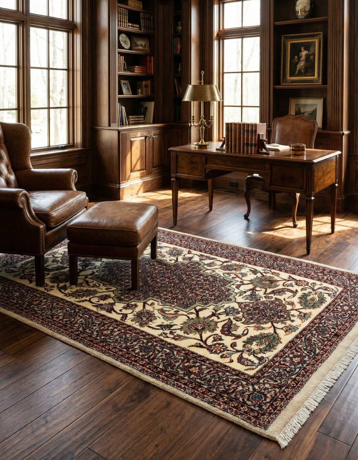 Detail image of 3' x 5' 3 Bidjar Wool Rug