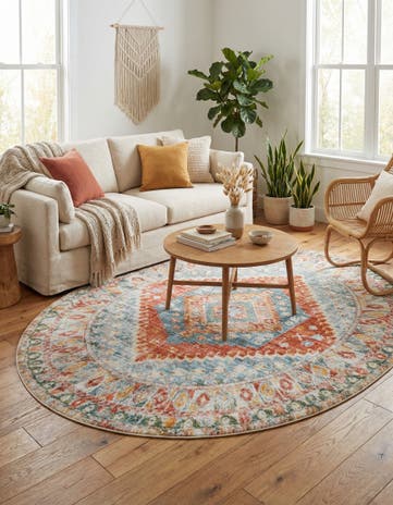 8' 2 x 10' Paragon Oval Rug