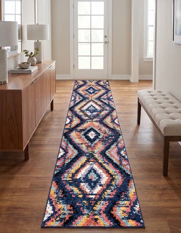 Blue Tagine Runner Rug