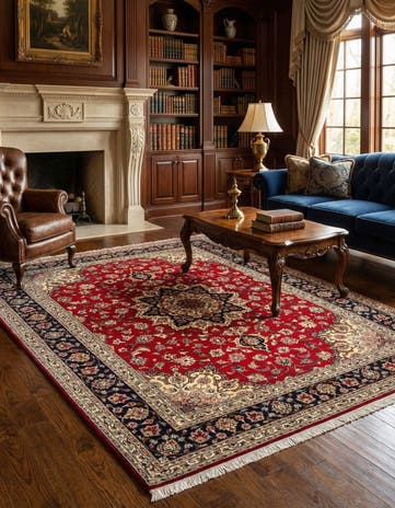4' 11 x 6' 9 Tabriz Rug
