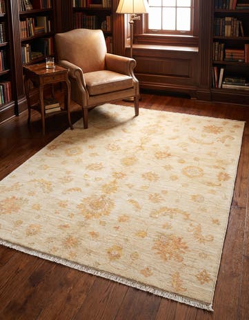 4' 11 x 6' 6 Kaizar Wool Rug