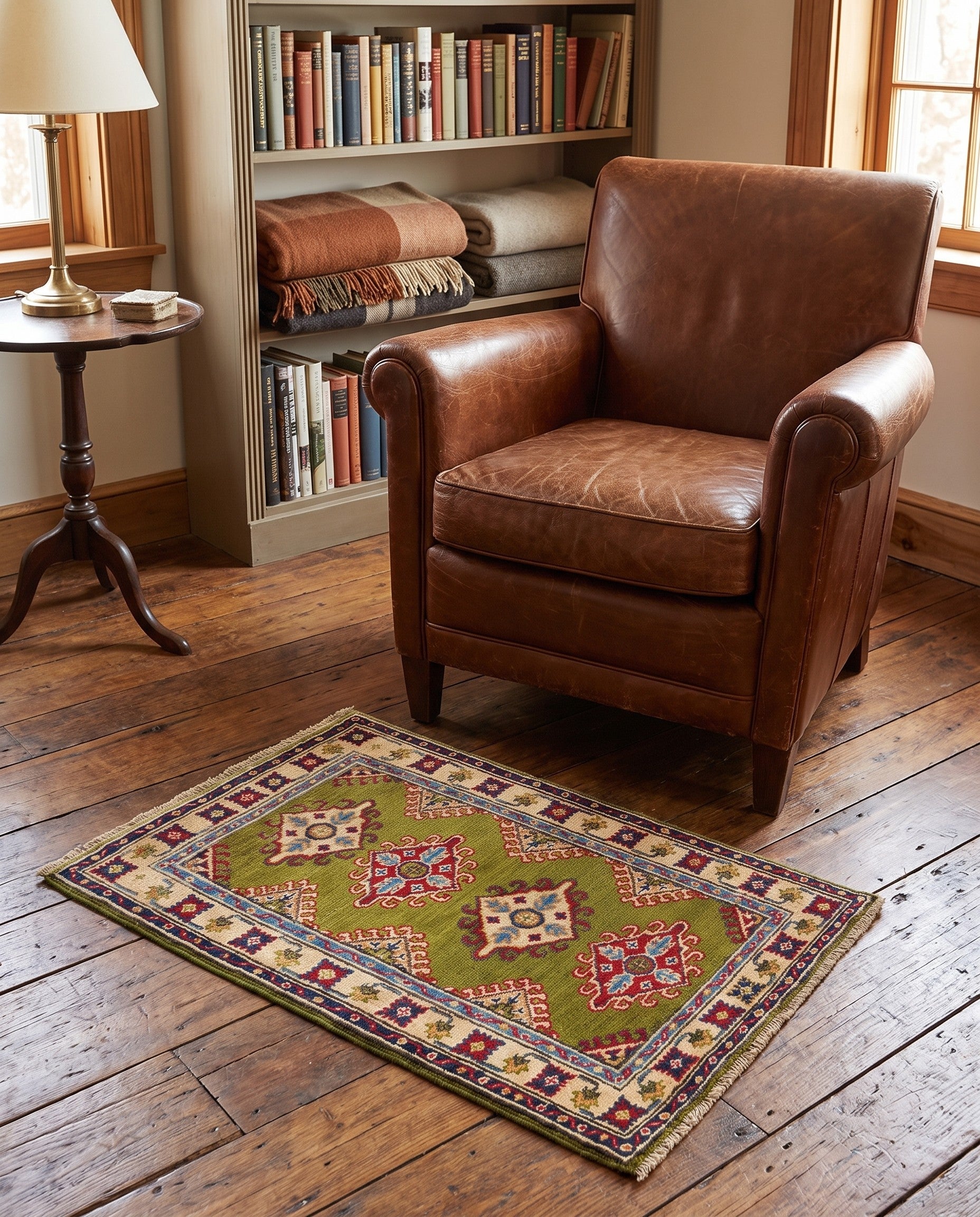 2' 1 x 3' 3 Hand Knotted Kazak Rug
