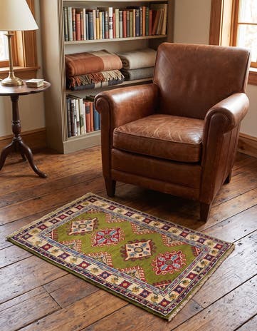2' 1 x 3' 3 Hand Knotted Kazak Rug