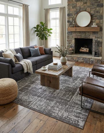 Dark Gray Aarhus Rug