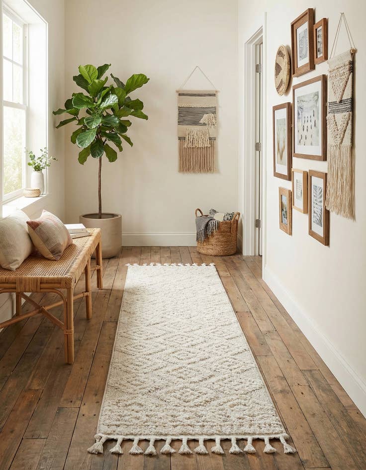 Detail image of  2' x 4' Boho Runner Rug