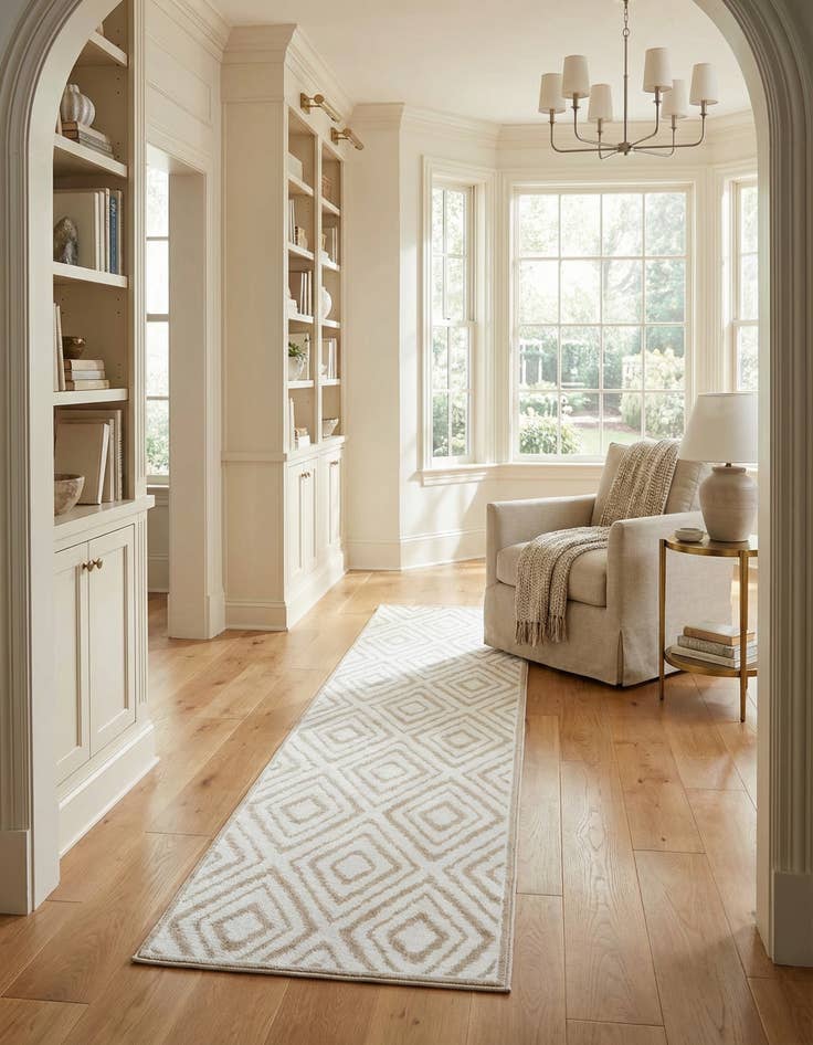 Detail image of 2' 6 x 10' Hermitage Runner Rug