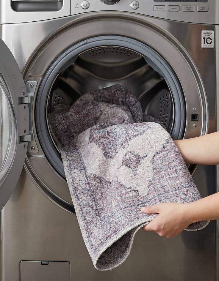 Detail image of 2' x 5'  Washable Mangata Runner Rug