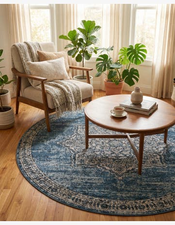 5' 3 x 5' 3 Nyla Round Rug