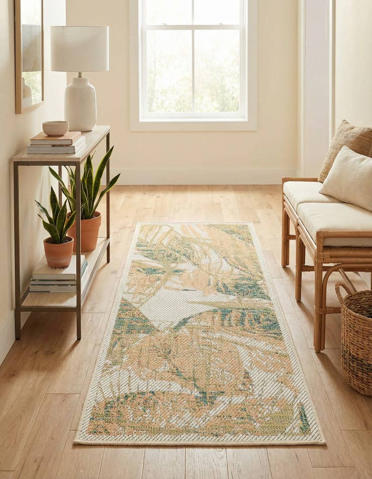 Detail image of  2' x 4'  Washable Baja Indoor / Outdoor Runner Rug