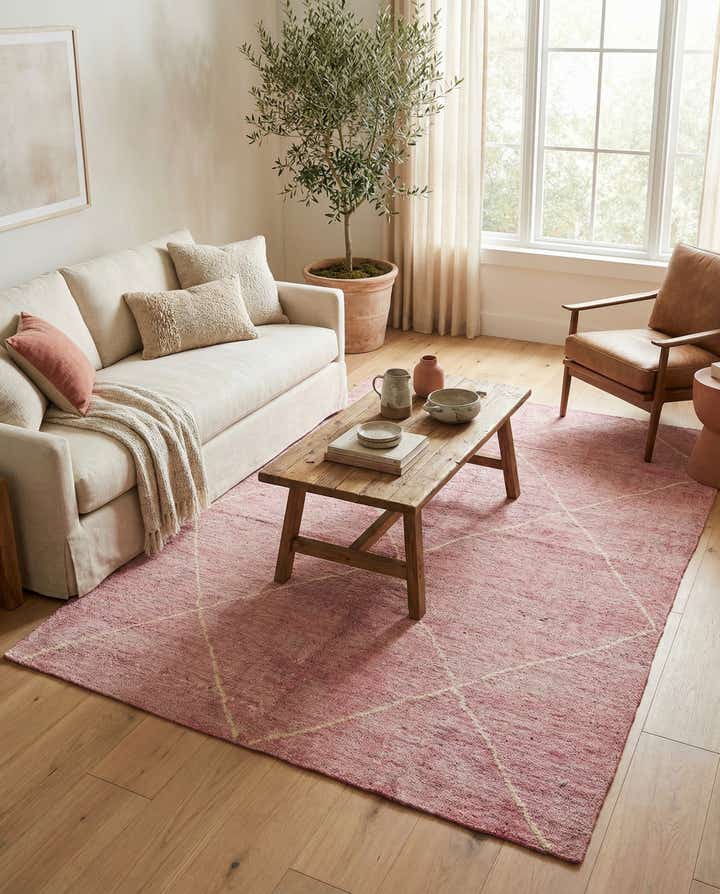 5' 6 x 7' 10 Hand Knotted Moroccan Wool Rug