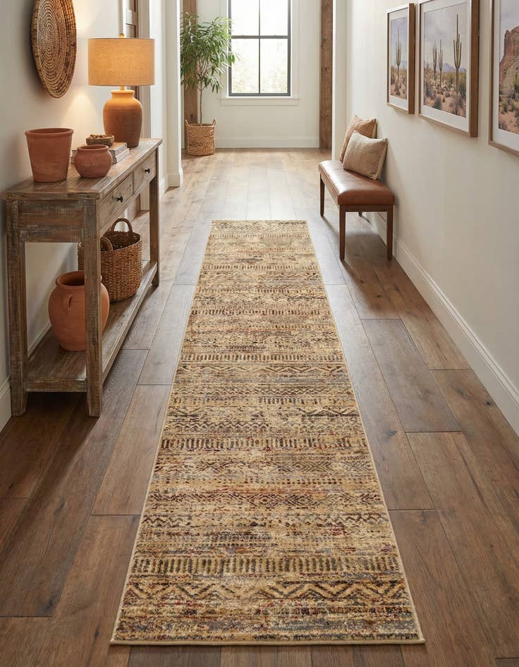 Detail image of  2' 7 x 14' Saturn Runner Rug