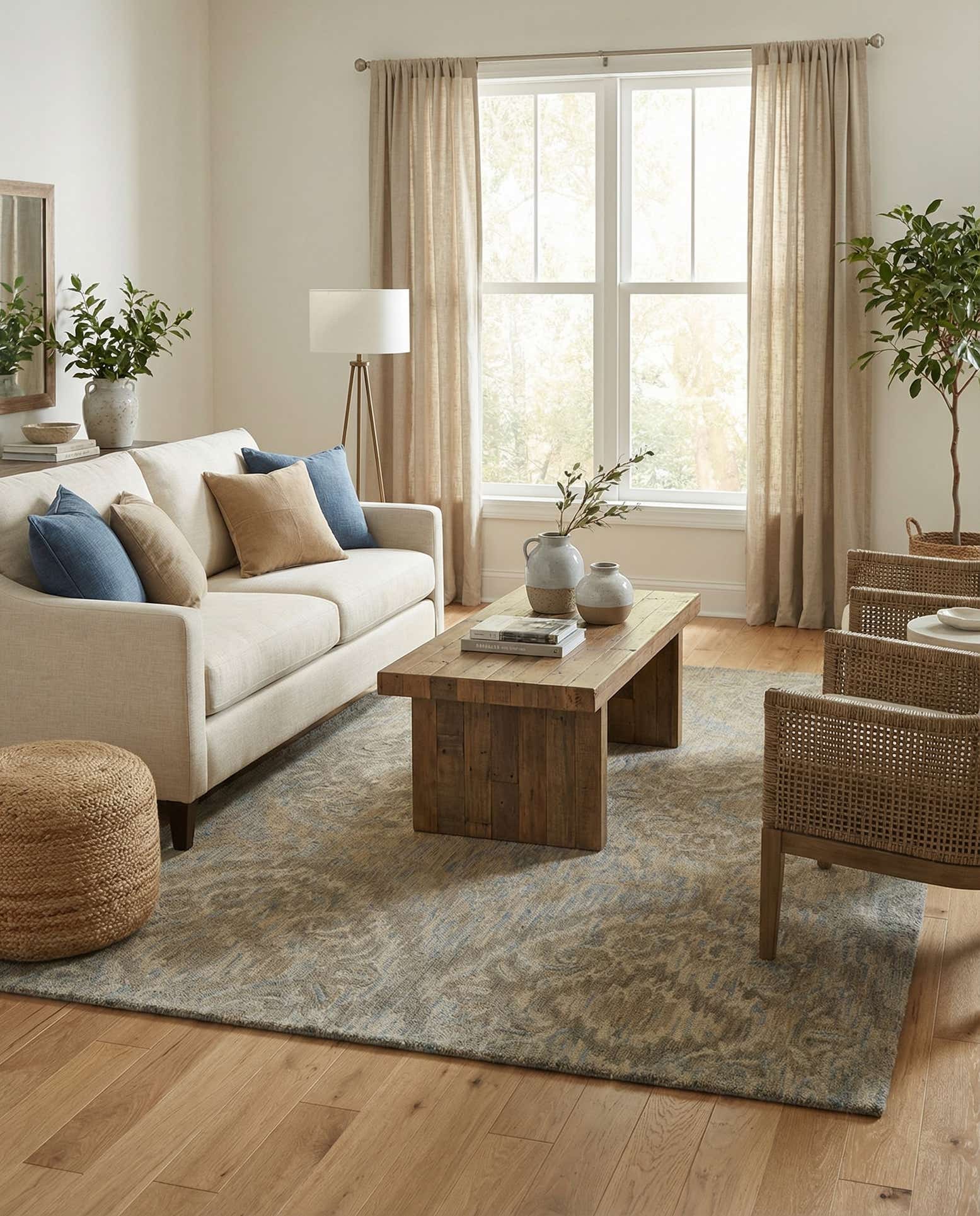 5' x 7' 6 Agra Rug