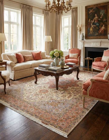 6' 8 x 10' 4 Tabriz Rug