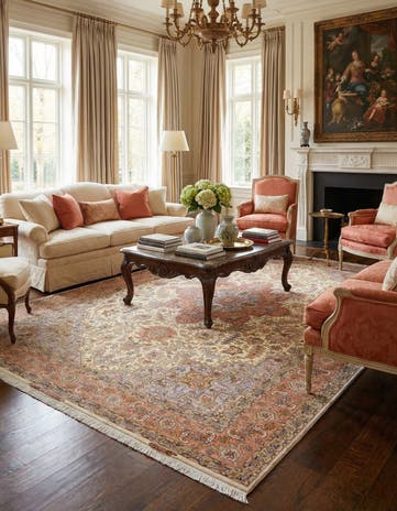 6' 8 x 10' 4 Tabriz Rug