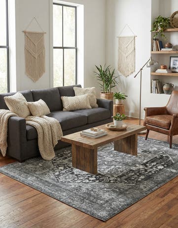 Steel Gray Medina Rug